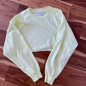 Aritzia Tour cropped t-shirt NWOT